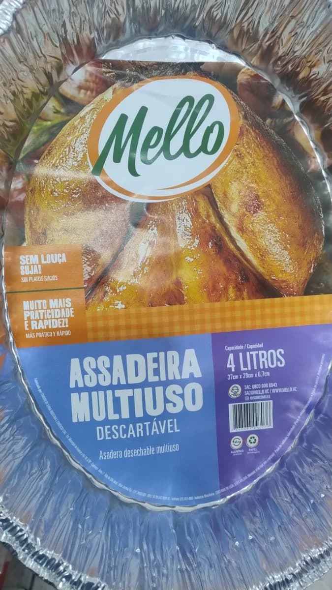 Assadeira multiuso Mello 4 L