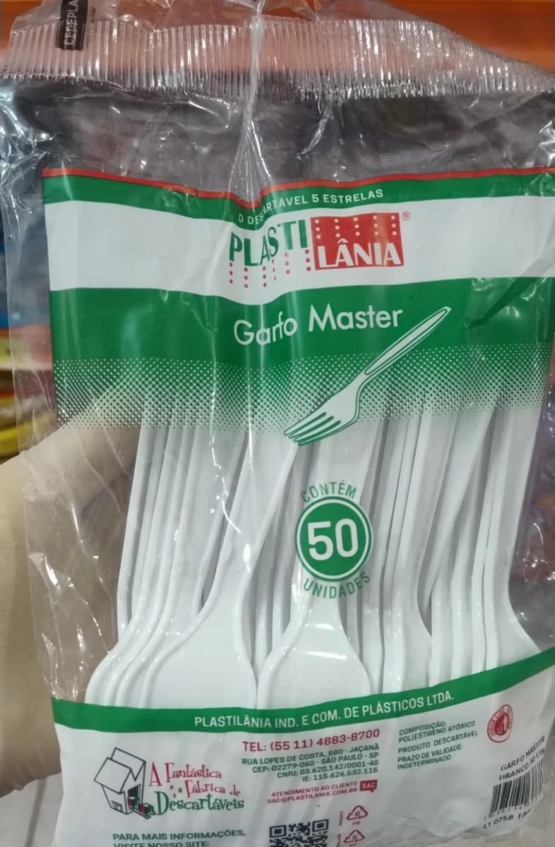 Garfo Master Plastilânia
