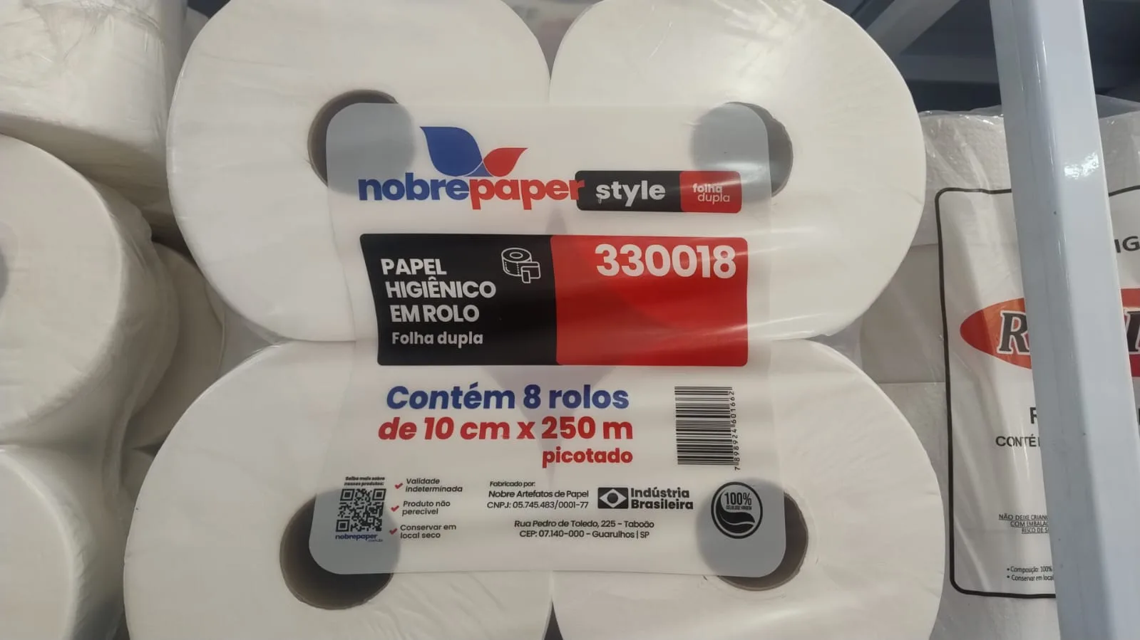 Papel higiênico Nobre Paper Style